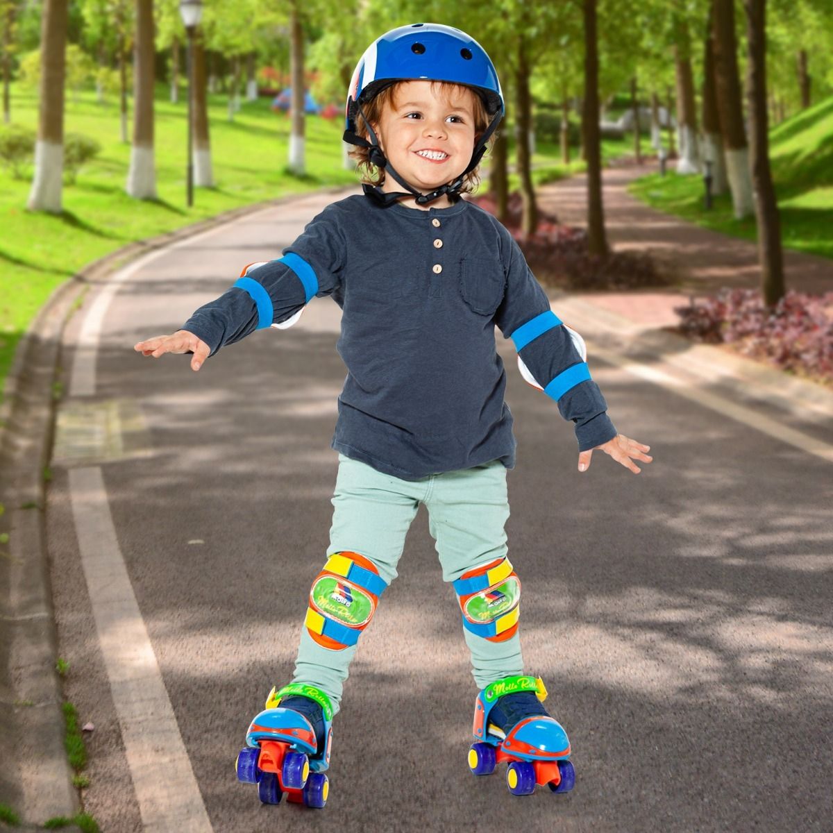 Moltó Mi primer patin ajustable azul (21215) - immagine 4